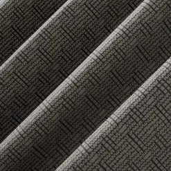 Clean Window Textured Geometric Recycled Fiber Semi-Sheer Grommet Curtain Panel 10 Clean Window Textured Geometric Recycled Fiber Semi-Sheer Grommet Curtain Panel -Greenland Home Fashions Shop 4910523 ALT2