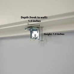 Lumino 1" Custom Size Vinyl Cordless Room Darkening Blind - 60" Length -Greenland Home Fashions Shop 4916578 ALT3