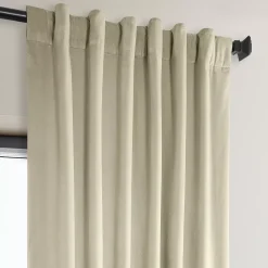 EFF Signature Plush Velvet Hotel Blackout Window Curtain -Greenland Home Fashions Shop 4933661 ALT5