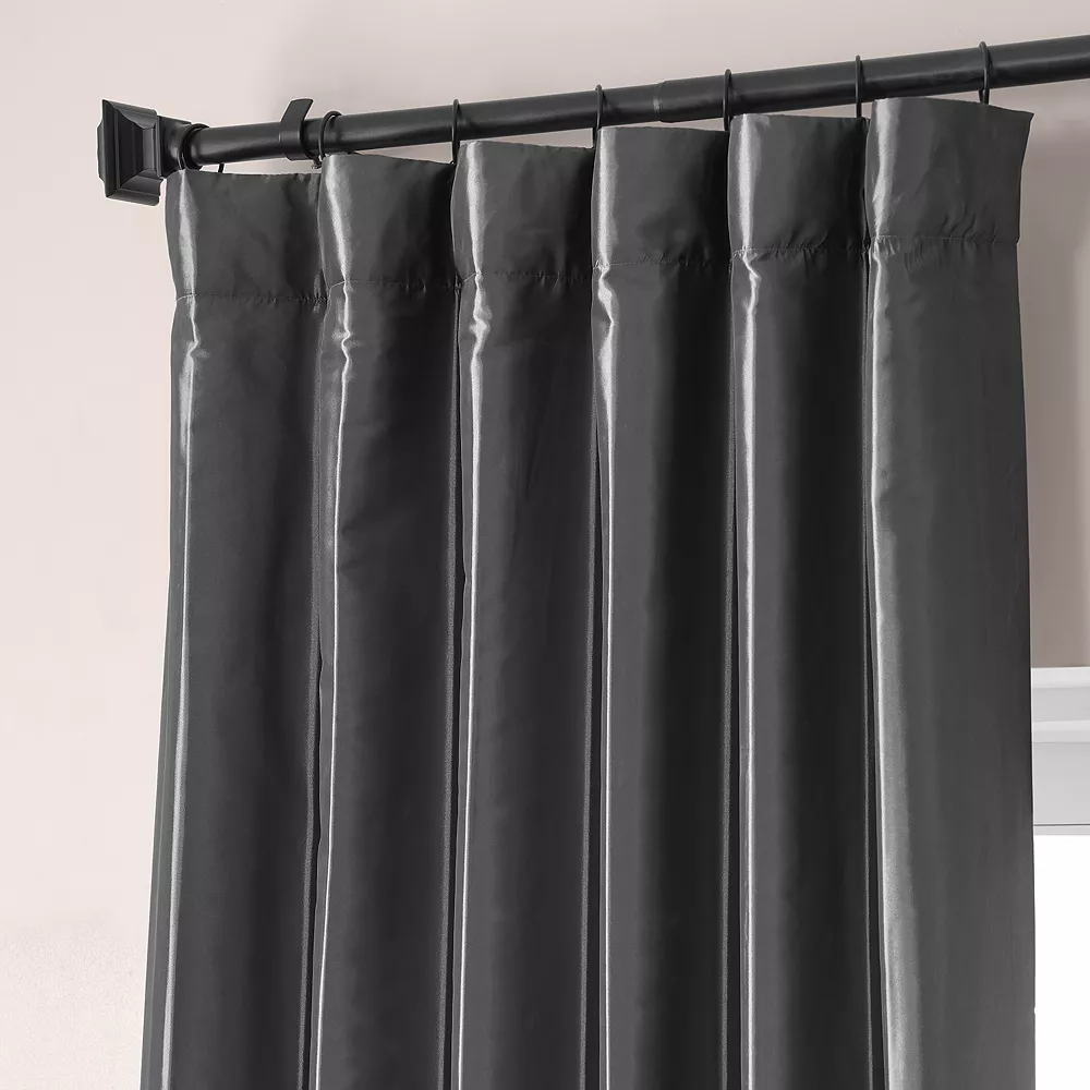 EFF Signature Faux Silk Taffeta Hotel Blackout Window Curtain 4 EFF Signature Faux Silk Taffeta Hotel Blackout Window Curtain - Image 2