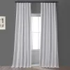 EFF Signature Faux Silk Taffeta Hotel Blackout Window Curtain -Greenland Home Fashions Shop 4933696 Clever Cream