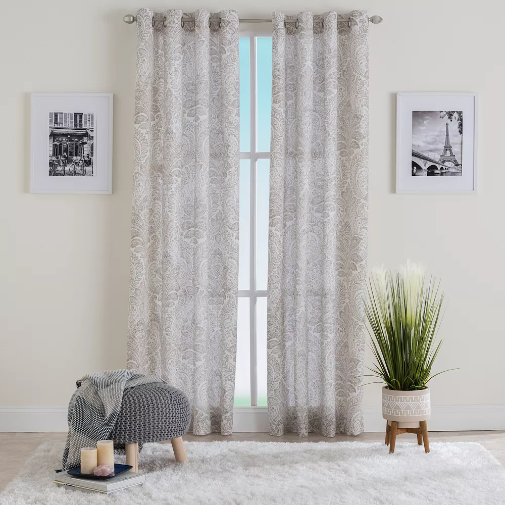 Corona Curtain Maeve Grommet Top Window Curtain 3 Corona Curtain Maeve Grommet Top Window Curtain