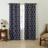 VCNY Home Trevor Bold Print Window Curtain Set 2 VCNY Home Trevor Bold Print Window Curtain Set -Greenland Home Fashions Shop 4973209 Blue