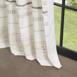 INK+IVY Nea Cotton Light Filtering Printed Window Curtain -Greenland Home Fashions Shop 4981592 ALT3
