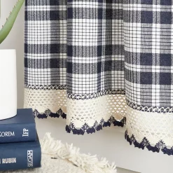 Curtainworks Seaton Rod Pocket Tier Pair -Greenland Home Fashions Shop 4996864 ALT3