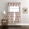 Curtainworks Antique Rose Rod Pocket Tier Pair -Greenland Home Fashions Shop 4996901