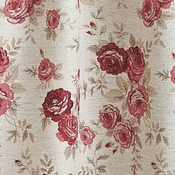 Curtainworks Antique Rose Rod Pocket Tier Pair -Greenland Home Fashions Shop 4996901 ALT3