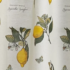 Curtainworks Vintage Lemon Rod Pocket Valance And Tier Set 9 Curtainworks Vintage Lemon Rod Pocket Valance And Tier Set -Greenland Home Fashions Shop 4997070 ALT3