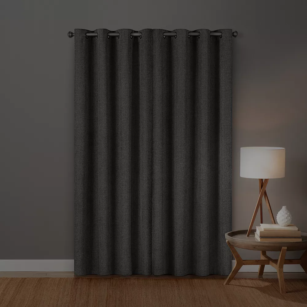 Sonoma Goods For Life® Ultimate Performance Distressed Chenille 100% Blackout 2-pk Curtain 4 Sonoma Goods For Life® Ultimate Performance Distressed Chenille 100% Blackout 2-pk Curtain - Image 2