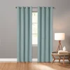 Sonoma Goods For Life® Ultimate Performance Distressed Chenille 100% Blackout 2-pk Curtain 2 Sonoma Goods For Life® Ultimate Performance Distressed Chenille 100% Blackout 2-pk Curtain -Greenland Home Fashions Shop 5002254 Light Blue