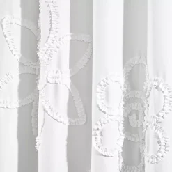 Lush Décor Lush Decor Lush Decor Ruffle Flower 2-pack Window Curtain Set 10 Lush Décor Lush Decor Lush Decor Ruffle Flower 2-pack Window Curtain Set -Greenland Home Fashions Shop 5009585 ALT2