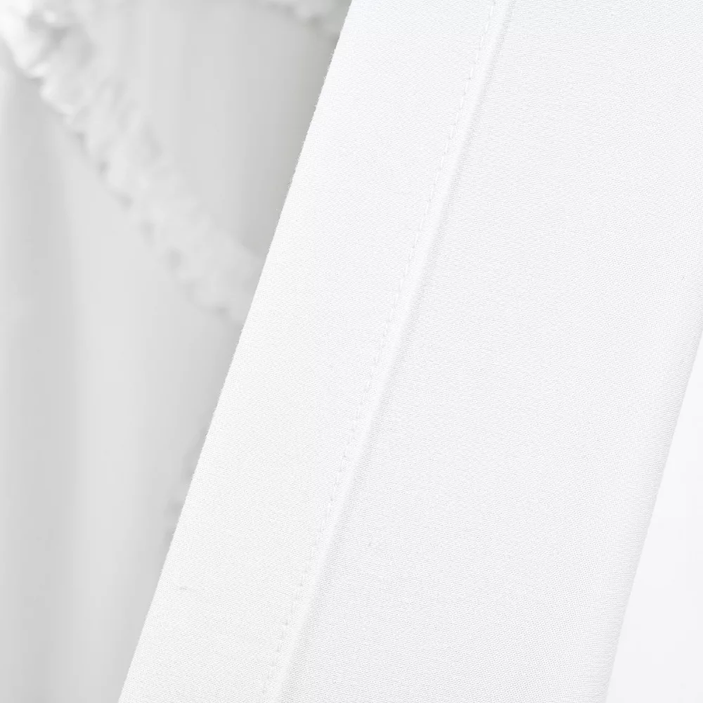 Lush Décor Lush Decor Lush Decor Ruffle Flower 2-pack Window Curtain Set 7 Lush Décor Lush Decor Lush Decor Ruffle Flower 2-pack Window Curtain Set - Image 5