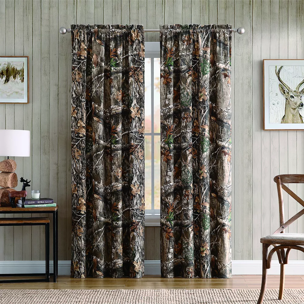 Realtree Edge Camouflage 2-pack Window Curtain Set 3 Realtree Edge Camouflage 2-pack Window Curtain Set