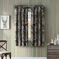 Realtree Edge Camouflage 2-pack Window Curtain Set 11 Realtree Edge Camouflage 2-pack Window Curtain Set -Greenland Home Fashions Shop 5023469 ALT7