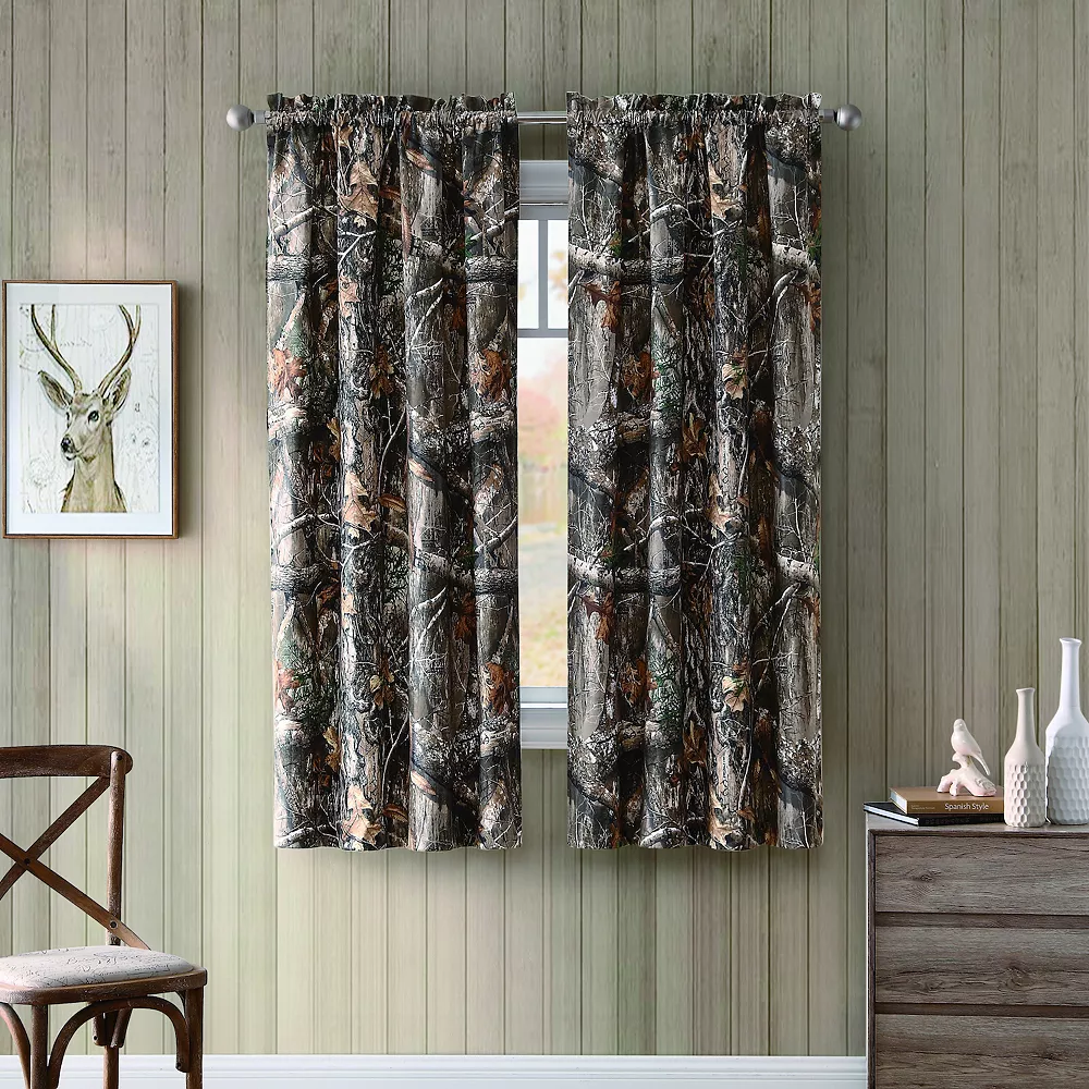 Realtree Edge Camouflage 2-pack Window Curtain Set 7 Realtree Edge Camouflage 2-pack Window Curtain Set - Image 5