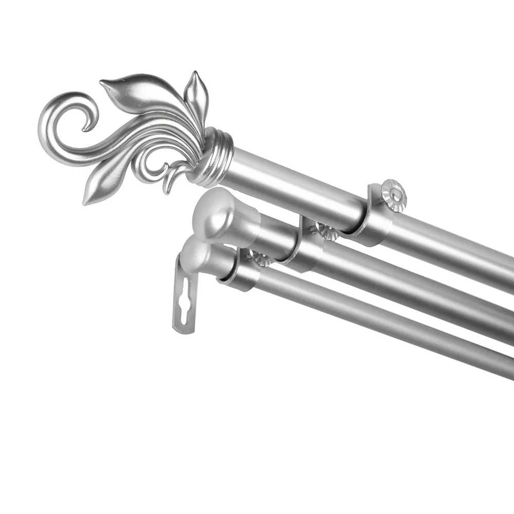 Rod Desyne Delilah Triple Curtain Rod 3 Rod Desyne Delilah Triple Curtain Rod