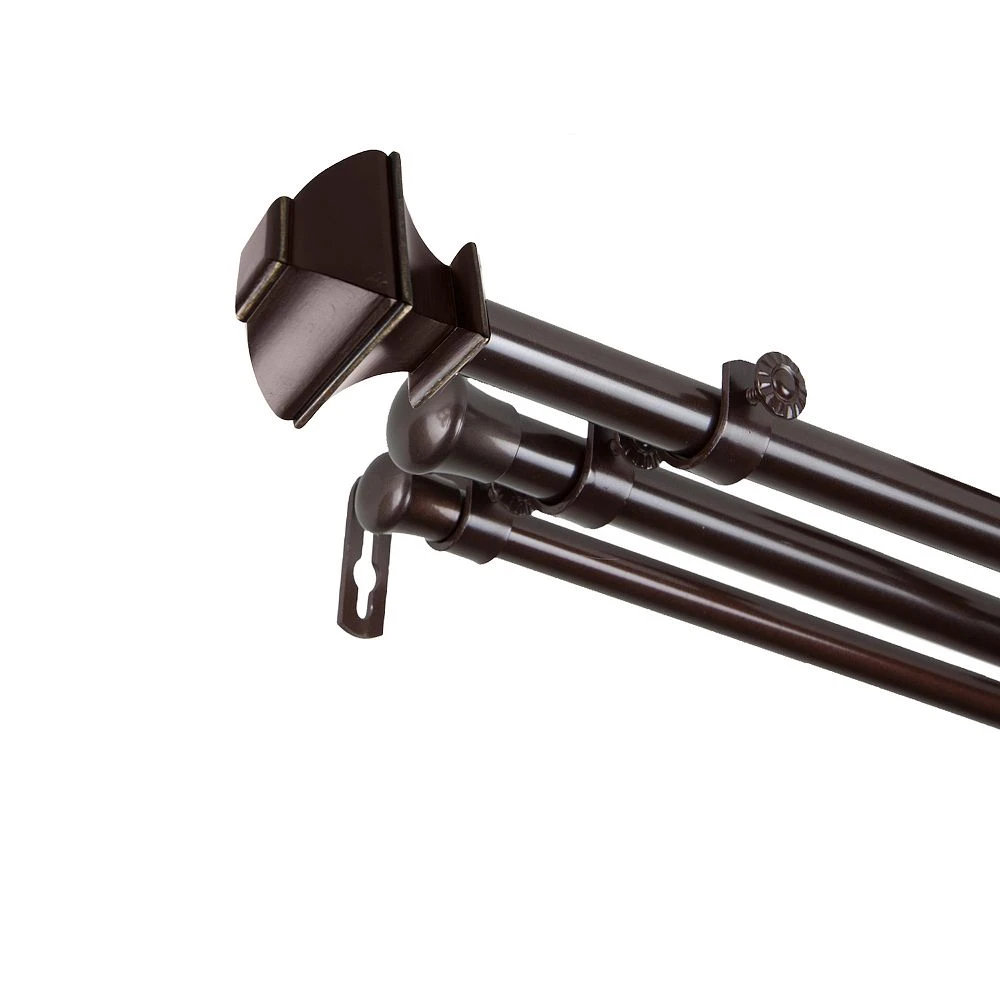 Rod Desyne Marion Triple Curtain Rod 3 Rod Desyne Marion Triple Curtain Rod