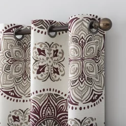 The Big One® Kentifield Medallion Print Room Darkening 2-pack Window Curtain Set -Greenland Home Fashions Shop 5033741 ALT