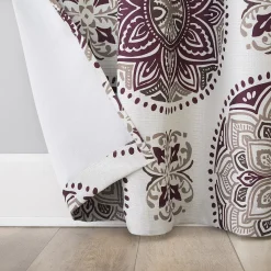 The Big One® Kentifield Medallion Print Room Darkening 2-pack Window Curtain Set -Greenland Home Fashions Shop 5033741 ALT3