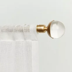 Exclusive Home Curtains Eleanor Adjustable Curtain Rod And Finial Set -Greenland Home Fashions Shop 5093820 ALT