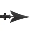 Rod Desyne Arrow 13/16" Single Curtain Rod 120" - 170" 1 Rod Desyne Arrow 13/16" Single Curtain Rod 120" - 170" -Greenland Home Fashions Shop 5094109 Black