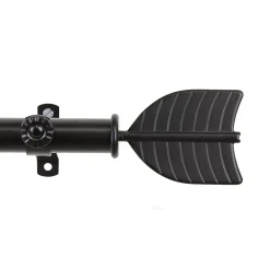 Rod Desyne Feather 13/16" Single Curtain Rod 66"-120"
