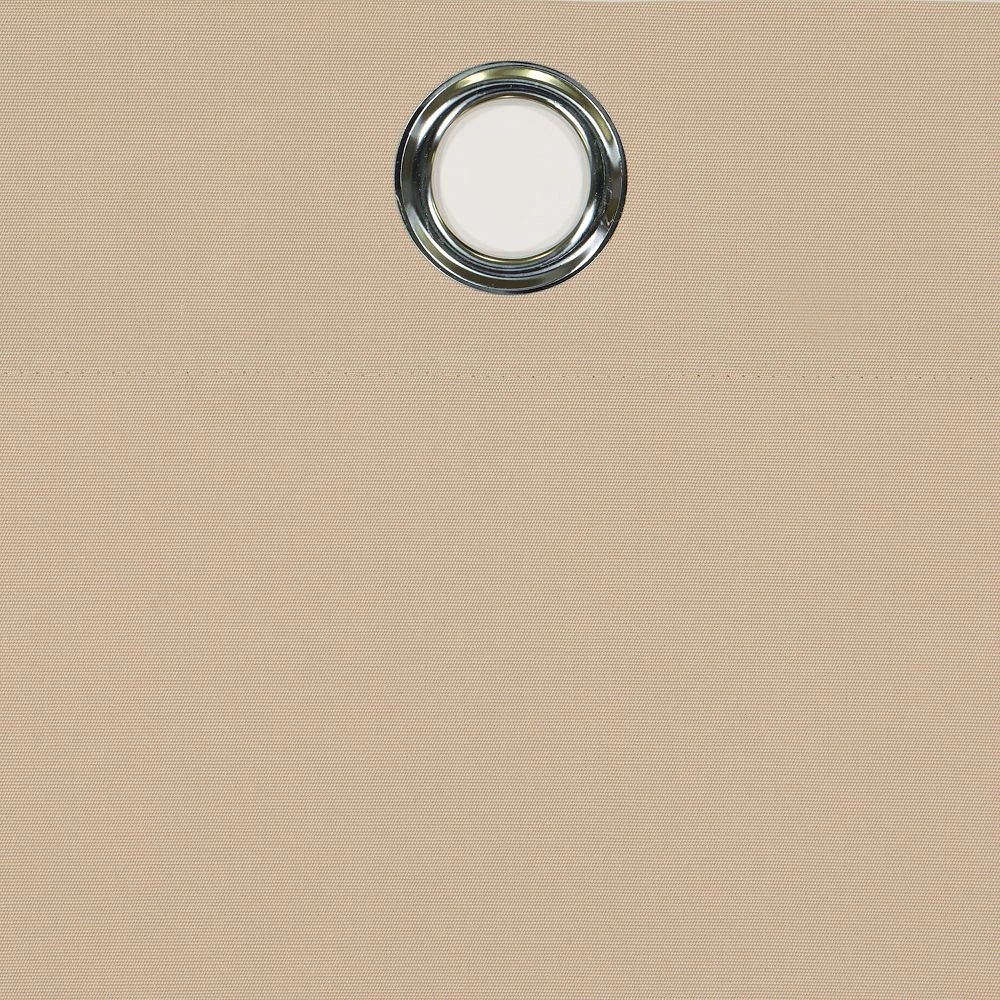 Sunbrella Canvas Solid Indoor/Outdoor UV Resistant Grommet Window Panel 5 Sunbrella Canvas Solid Indoor/Outdoor UV Resistant Grommet Window Panel - Image 3