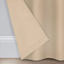Sunbrella Canvas Solid Indoor/Outdoor UV Resistant Grommet Window Panel 11 Sunbrella Canvas Solid Indoor/Outdoor UV Resistant Grommet Window Panel -Greenland Home Fashions Shop 5096538 ALT4
