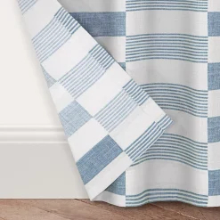 The Big One® Blue Declan 2-Pack Window Curtain Set 10 The Big One® Blue Declan 2-Pack Window Curtain Set -Greenland Home Fashions Shop 5115502 ALT2