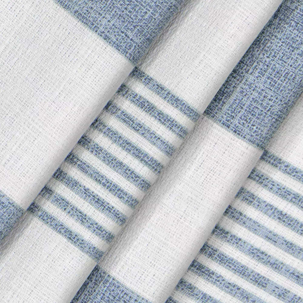 The Big One® Blue Declan 2-Pack Window Curtain Set 6 The Big One® Blue Declan 2-Pack Window Curtain Set - Image 4