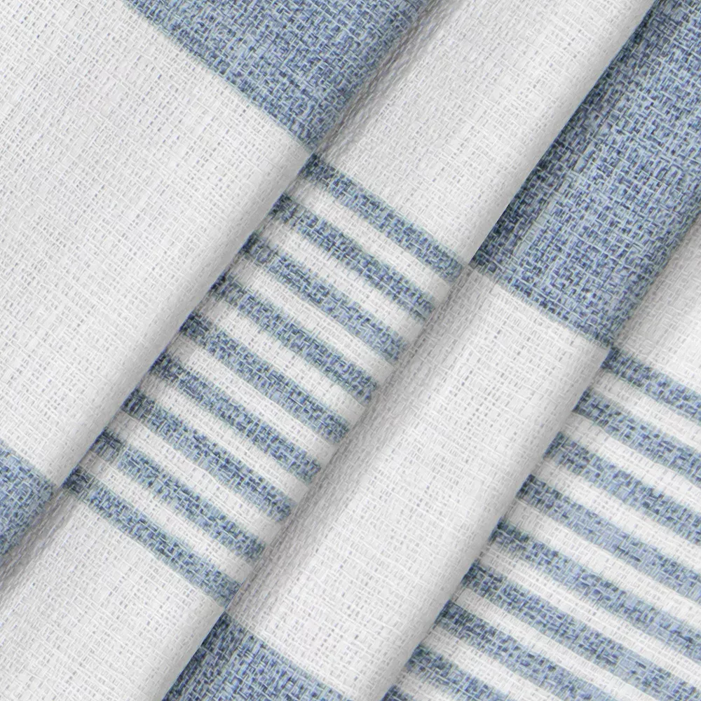 The Big One® Blue Declan 2-Pack Window Curtain Set 7 The Big One® Blue Declan 2-Pack Window Curtain Set - Image 5