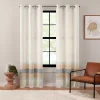 The Big One® Ivory Emile Stripe 2-Pack Window Curtain Set -Greenland Home Fashions Shop 5115531