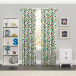 Eclipse Kids Dippy Dinos Blackout Window Curtain