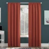 Sun Zero Generation Jules 100% Blackout Rod Pocket Window Curtain
