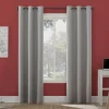 Sun Zero Generation Miles 100% Blackout Grommet Window Curtain -Greenland Home Fashions Shop 5129515 Sterling