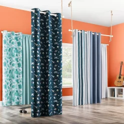 Sun Zero Generation Pippa 100% Blackout Grommet Window Curtain 13 Sun Zero Generation Pippa 100% Blackout Grommet Window Curtain -Greenland Home Fashions Shop 5129516 ALT8