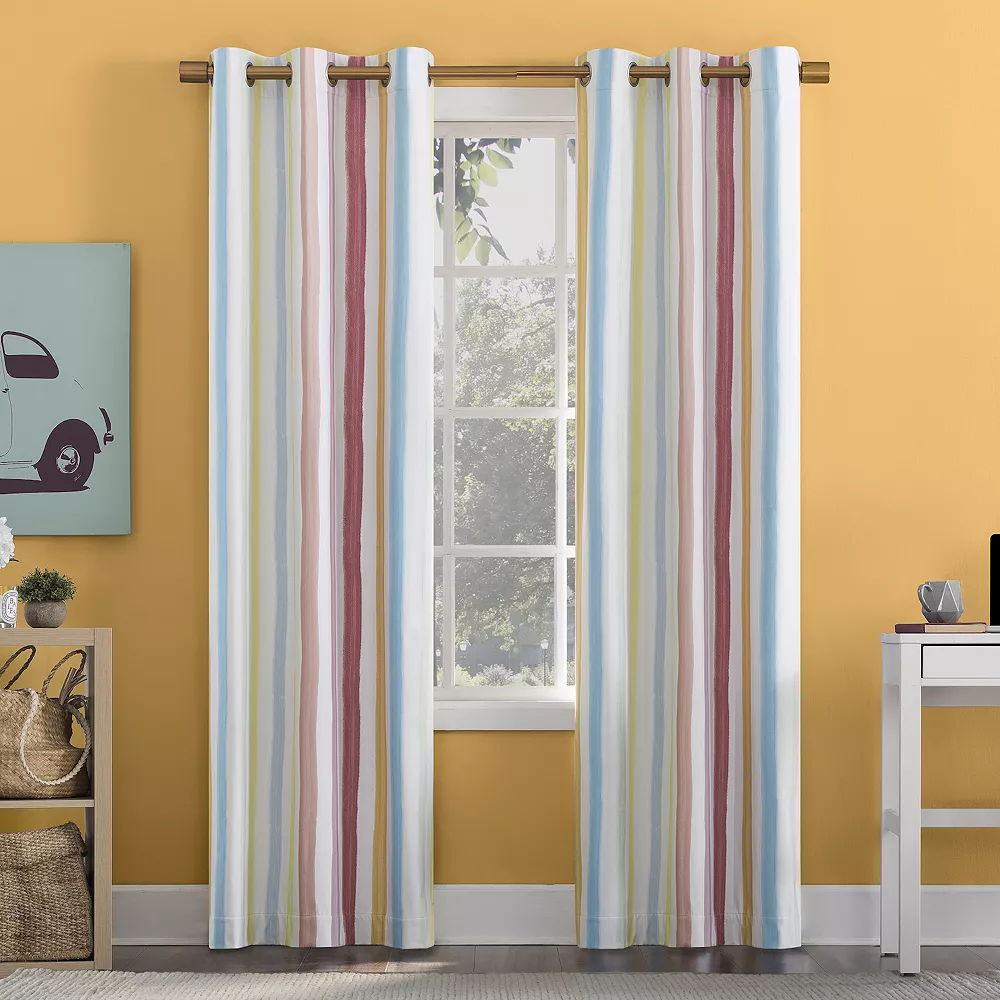 Sun Zero Generation Pippa 100% Blackout Grommet Window Curtain 3 Sun Zero Generation Pippa 100% Blackout Grommet Window Curtain