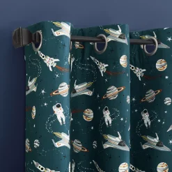 Sun Zero  Sun Zero Generation Miles 100% Blackout Grommet Window Curtain -Greenland Home Fashions Shop 5129519 ALT2