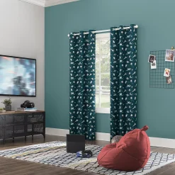Sun Zero  Sun Zero Generation Miles 100% Blackout Grommet Window Curtain -Greenland Home Fashions Shop 5129519 ALT5
