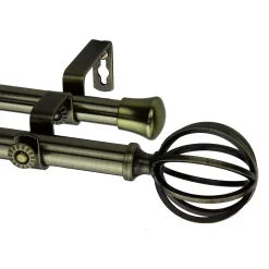 Rod Desyne Cage 13/16" Double Curtain Rod