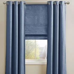 Madison Park Leighton Faux Silk Room Darkening Cordless Roman Shade -Greenland Home Fashions Shop 5162733 ALT4