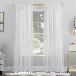 No. 918 Mallory Voile Sheer Curtain Panel