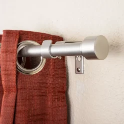 Decopolitan Cylinder Cap Adjustable 3/4" Curtain Rod Set -Greenland Home Fashions Shop 5176689 ALT2
