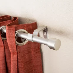 Decopolitan Cylinder Cap Adjustable 3/4" Curtain Rod Set -Greenland Home Fashions Shop 5176689 ALT3