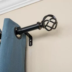 Decopolitan Cage Adjustable 1" Curtain Rod Set -Greenland Home Fashions Shop 5176690 ALT2