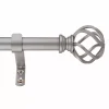 Decopolitan Cage Adjustable 1" Curtain Rod Set