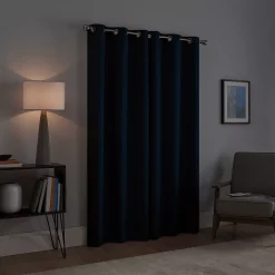 Eclipse Talisa Draft Blocker Fleece Insulated Absolute Zero 100% Blackout Window Curtain Set 9 Eclipse Talisa Draft Blocker Fleece Insulated Absolute Zero 100% Blackout Window Curtain Set -Greenland Home Fashions Shop 5194013 ALT
