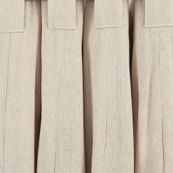 Lush Décor Lush Decor Ruched Waterfall Linen Window Curtain Panel -Greenland Home Fashions Shop 5197073 ALT4