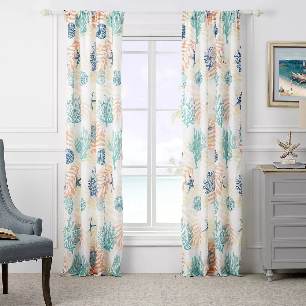 Greenland Home Fashions Montego Window Curtain Set 3 Greenland Home Fashions Montego Window Curtain Set