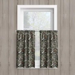 Mossy Oak Break-Up Infinity Camouflage Window Tier Pair